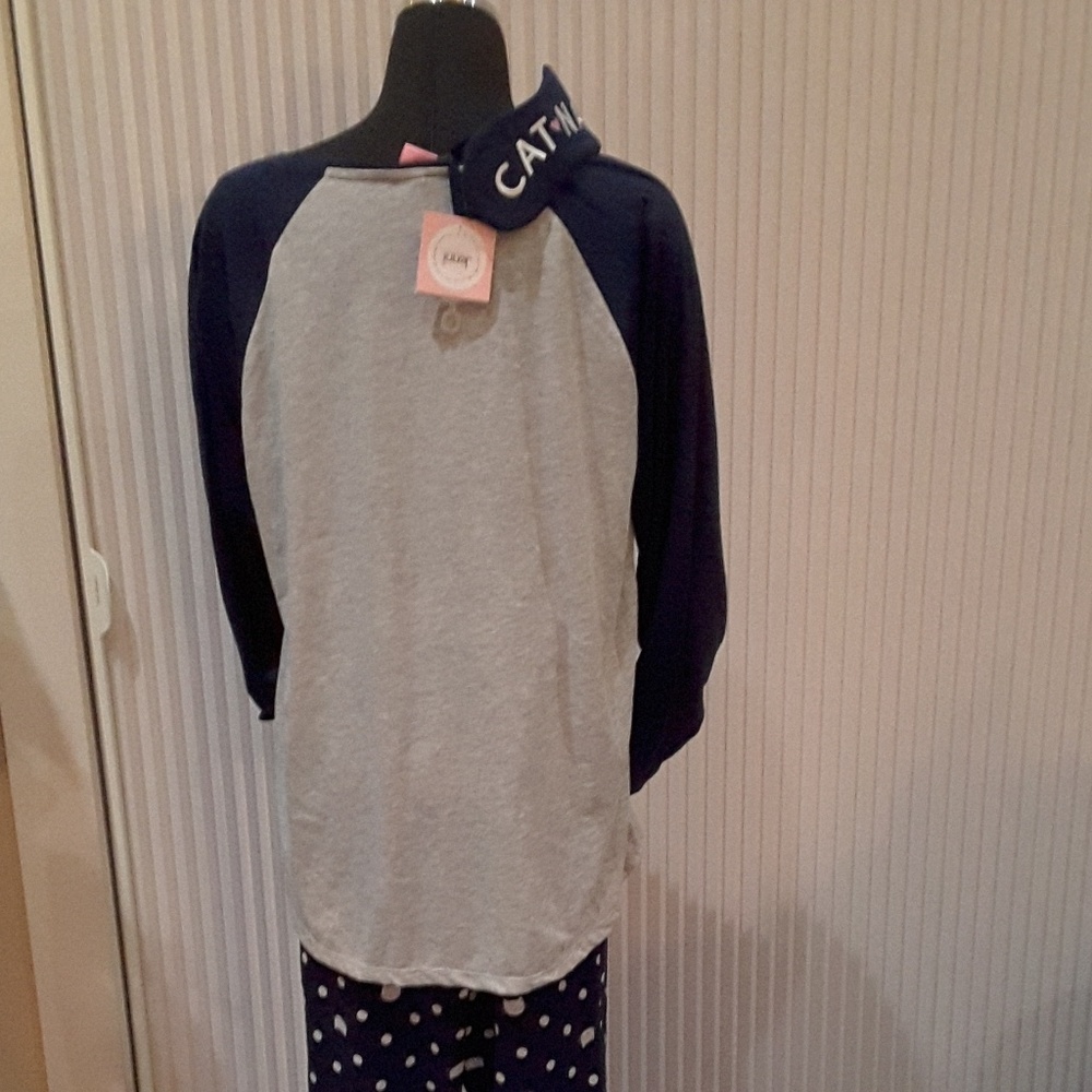 Jenni Three Piece Knit Pajama Set XL NWT HP - Picture 5 of 8